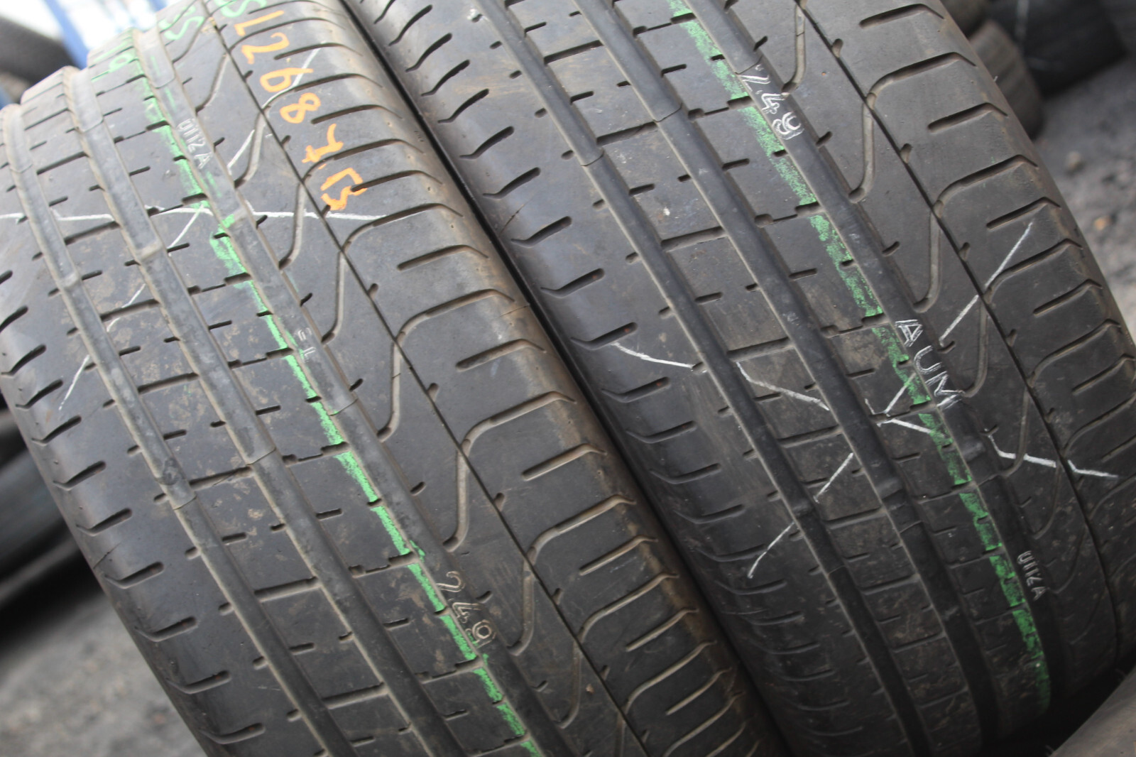 255 35 19 Pirelli, P Zero, XL, AM8, 96Y, x2 A Pair 7.2mm (F1_tyres) L2687