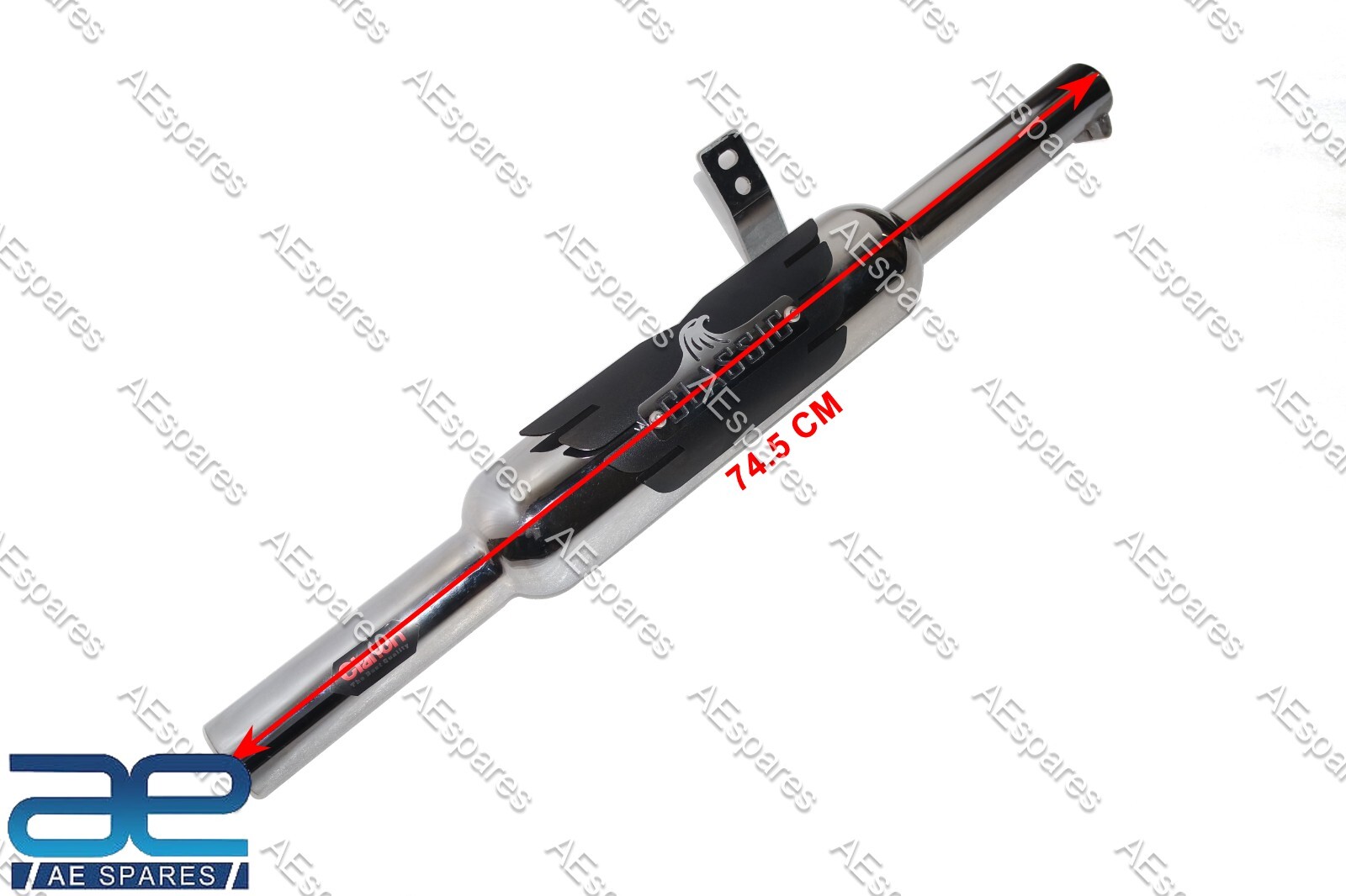 Exhaust Silencer For Royal Enfield Bullet Classic 350& 500cc BS3 & BS4 Model  