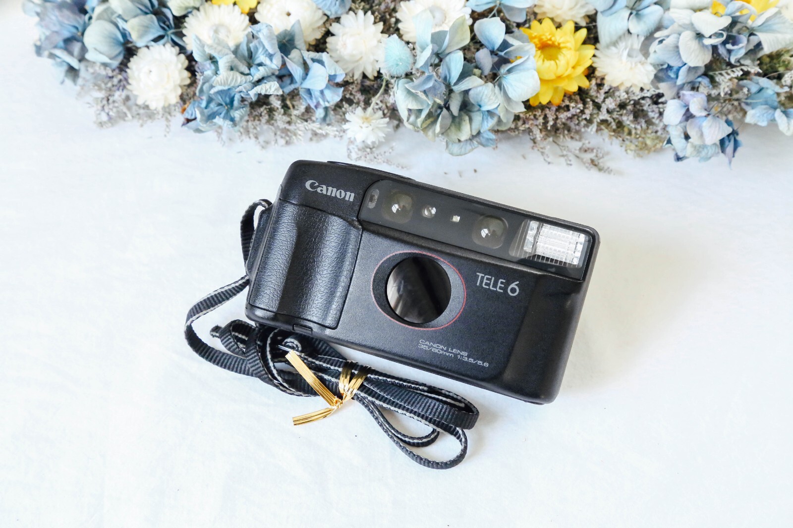 【完動品】Canon TELE6　コンパクトカメラ　動作確認済み　C42 良品・動作良好【A308】Canon Autoboy TELE6 キャノン
