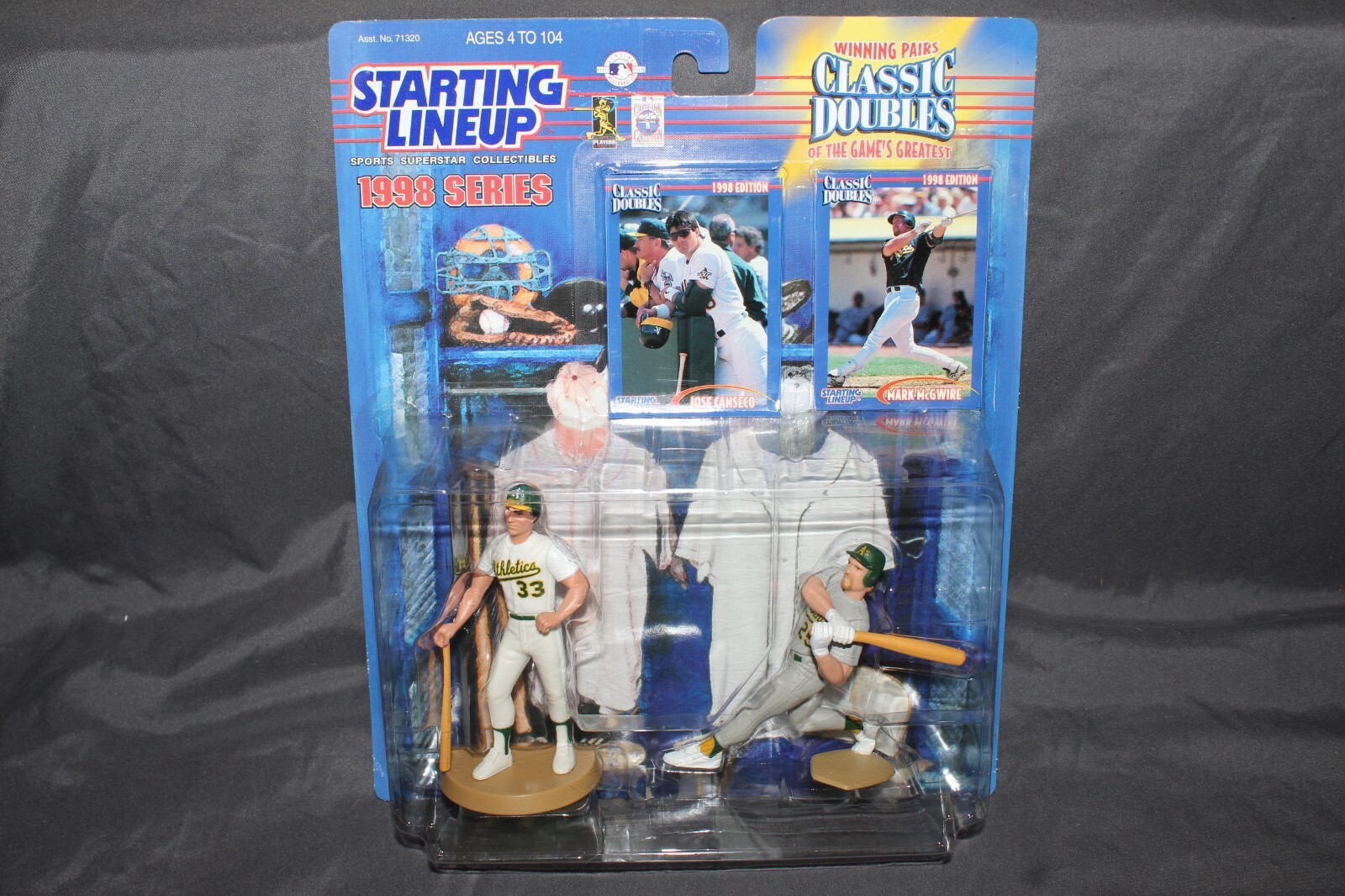 Kenner Starting Lineups Classic Doubles McGwire Canseco Bash