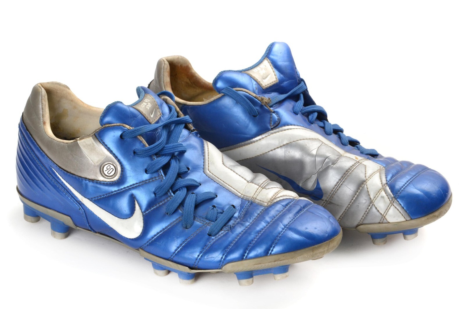 NIKE TOTAL 90 FG SOCCER BOOTS CLEATS 313986-411 2006 US 11 NIKE TOTAL 90 FG SOCCER BOOTS CLEATS 313986-411 2006 US 11