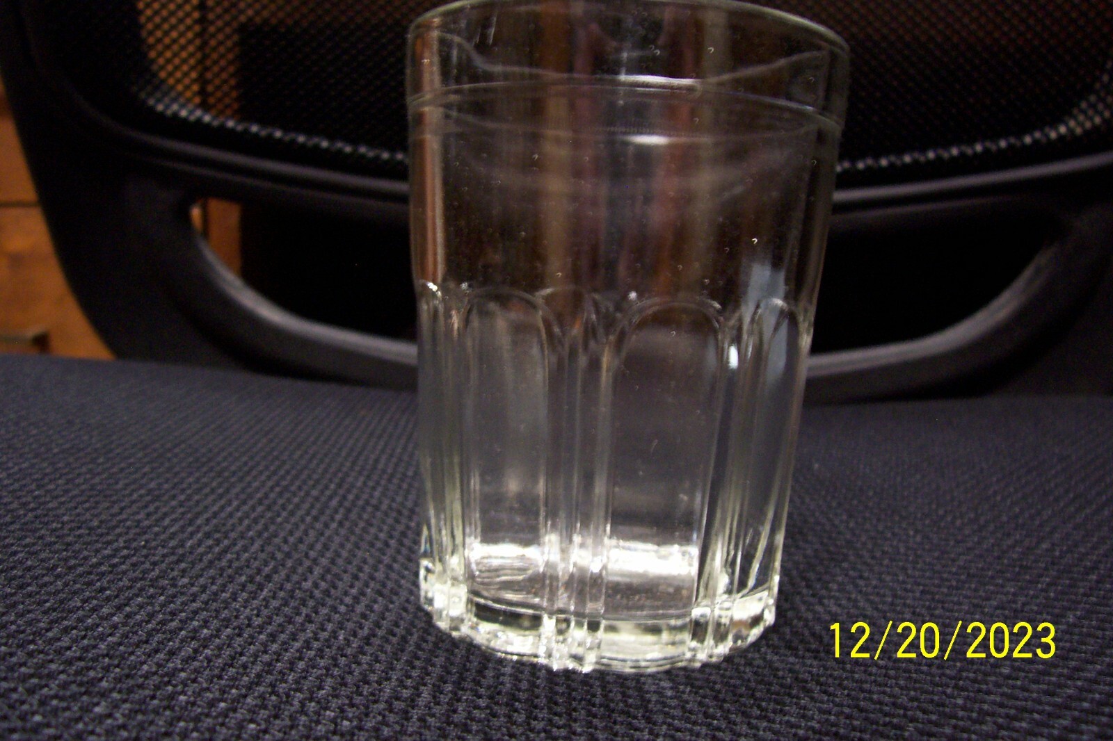 Arcade Crystal Wall Mount Coffee Grinder original Catch Cup.- VG Cond