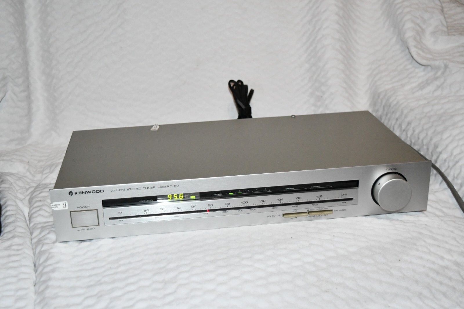Vintage Kenwood KT-50 Tuner Clean rare 517A2B | eBay