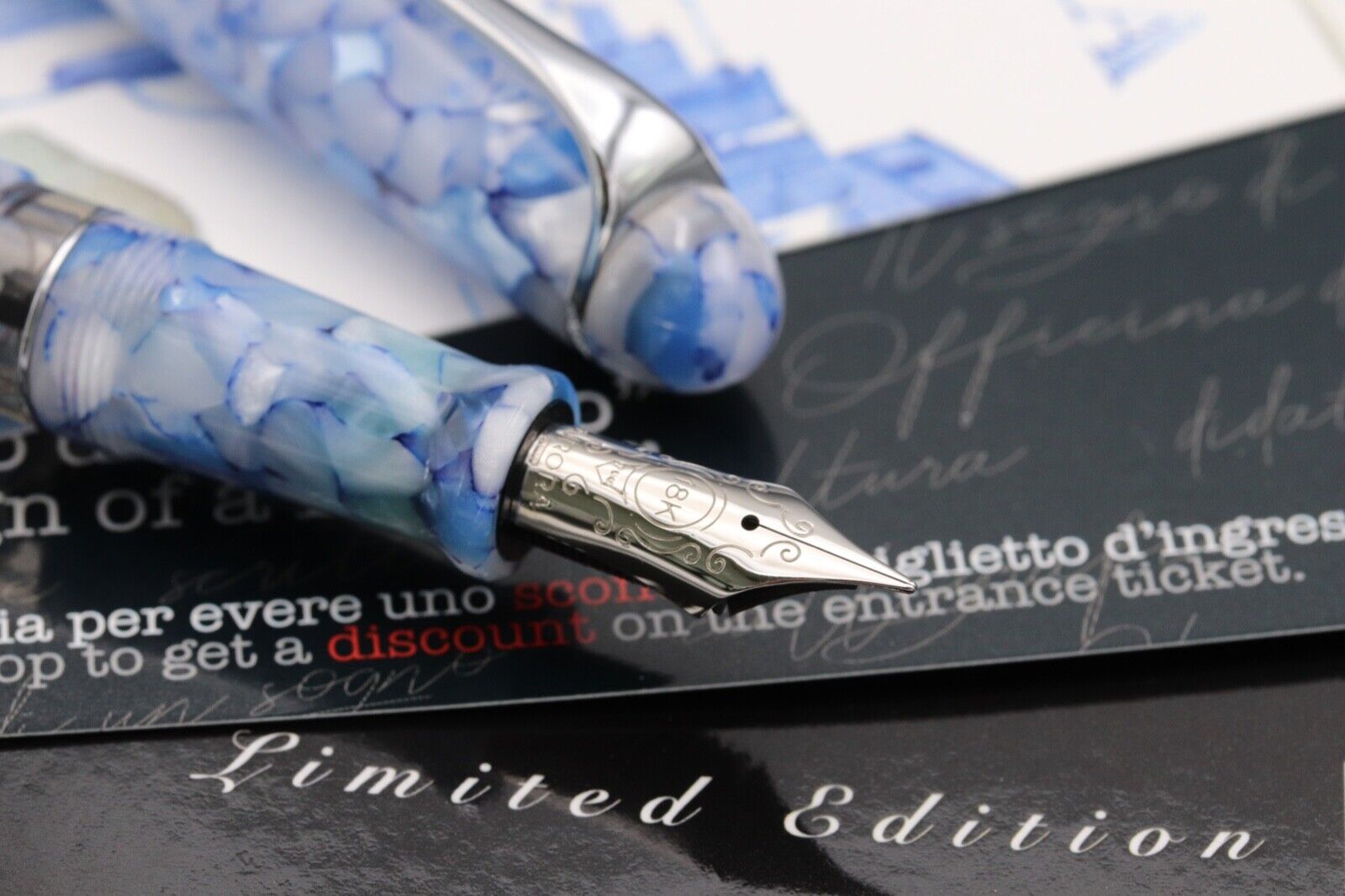 Aurora 888 Il Viaggio Segreto in Italia Matera Limited Edition Fountain Pen 2