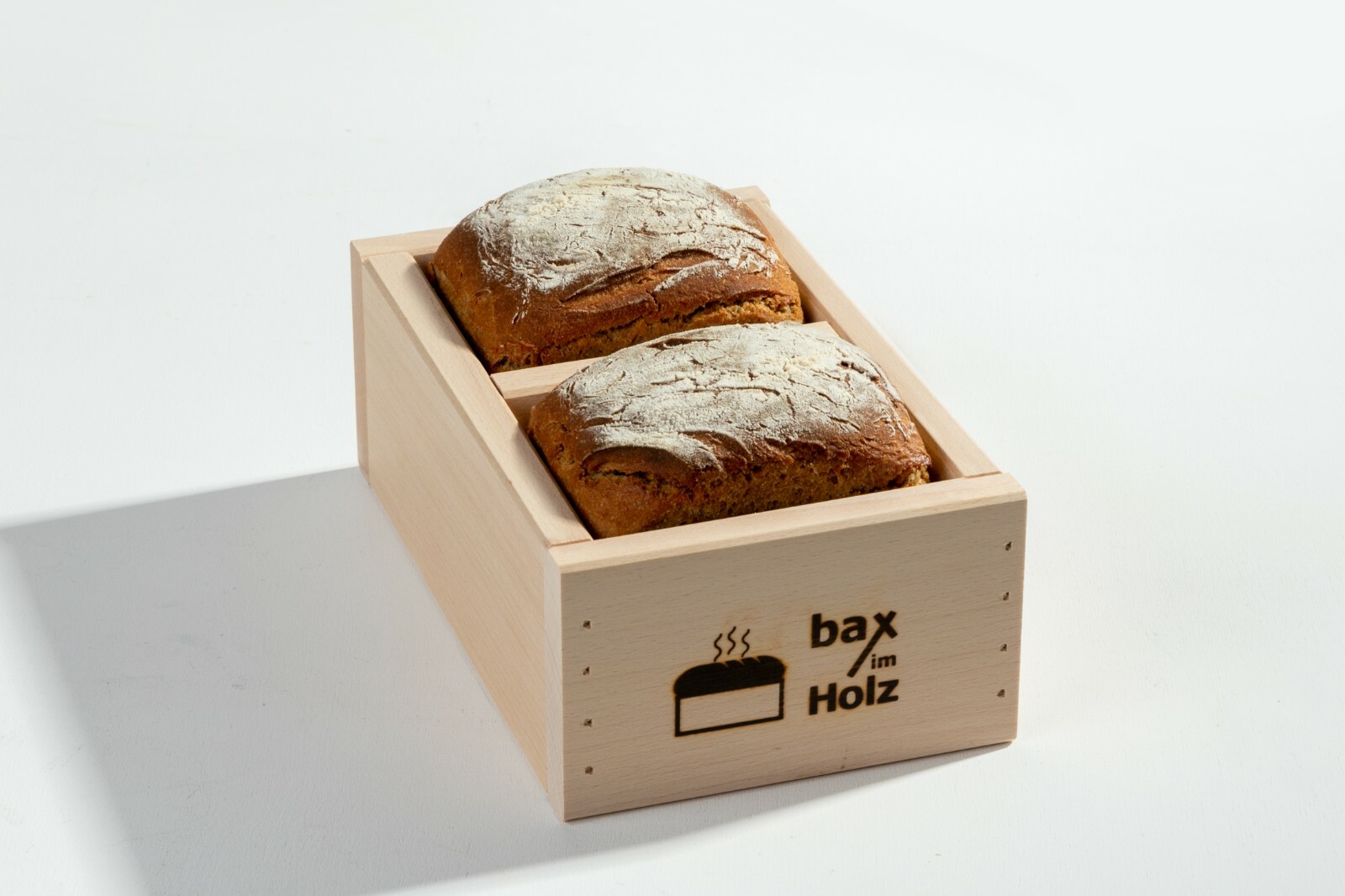 bax im Holz Brot-Holzbackrahmen Backform aus massivem Buchenholz / Einfach 