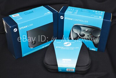 RARE! FACTORY SEALED Valve Steam Controller + Link + Controller Case BRAND NEW!