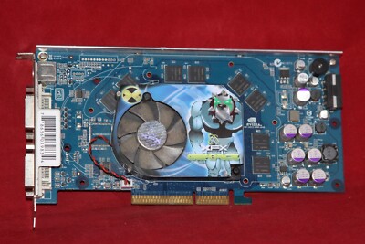 XFX Nvidia GeForce 6800, 128MB 256BIT DDR, AGP Graphics Card (PV-T40K-NDD7 V1.5)
