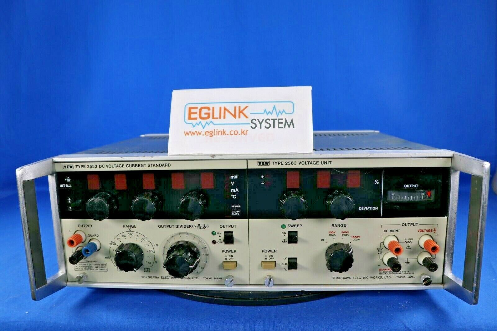 Yokogawa 2560 Standard Voltage Current DC 2553+2563+2564 Yokogawa 2560 Standard Voltage Current DC 2553+2563+2564