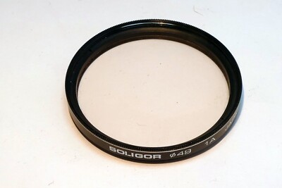Soligor  49mm Lens  Filter 1A skylight Sky warming