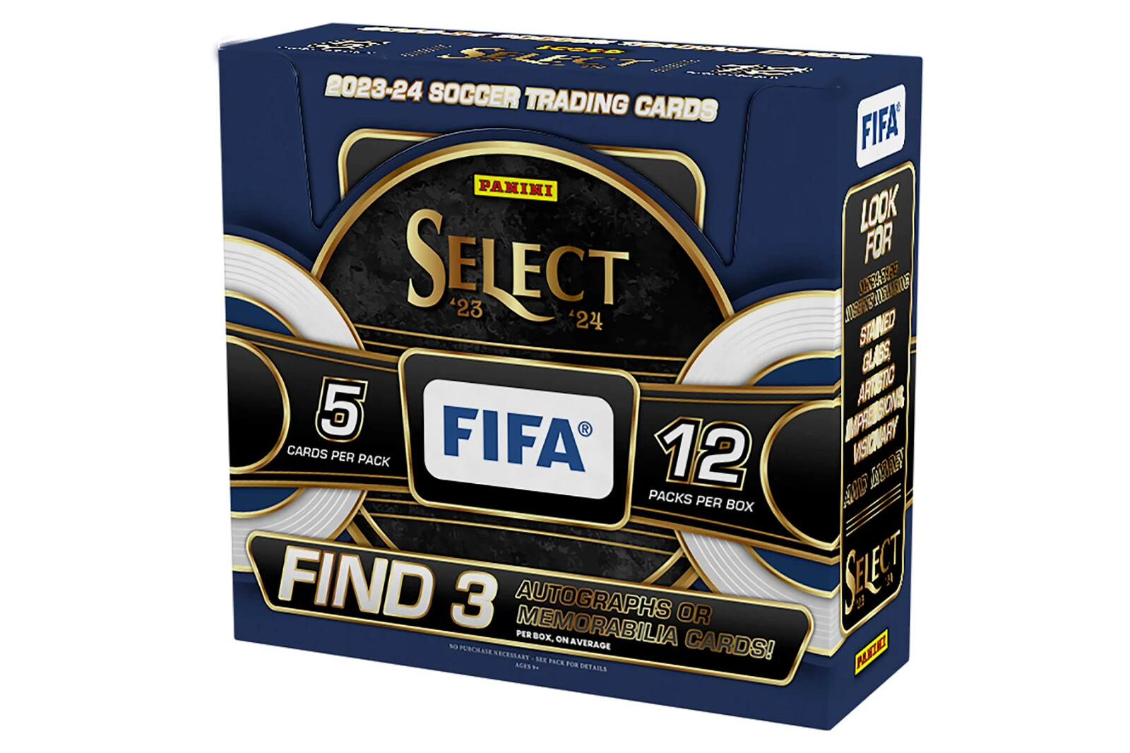 2023-24 Panini Select FIFA Soccer Hobby Box Factory Sealed