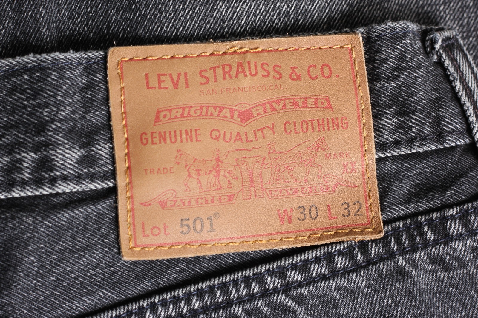 LEVI'S 501 ビッグE W30×L32 オリジナル LEVI'S 501 PREMIUM Big E Jeans Men Size W30 L32 Regular