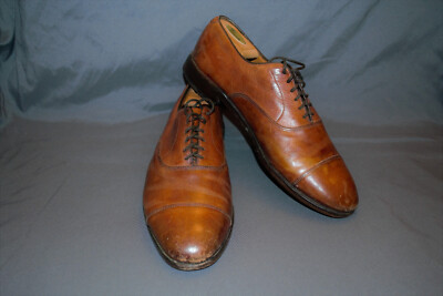 Allen Edmonds 11 EEE Park Avenue Cap-Toe Oxfords Hazelnut w/ Cedar Shoe Trees
