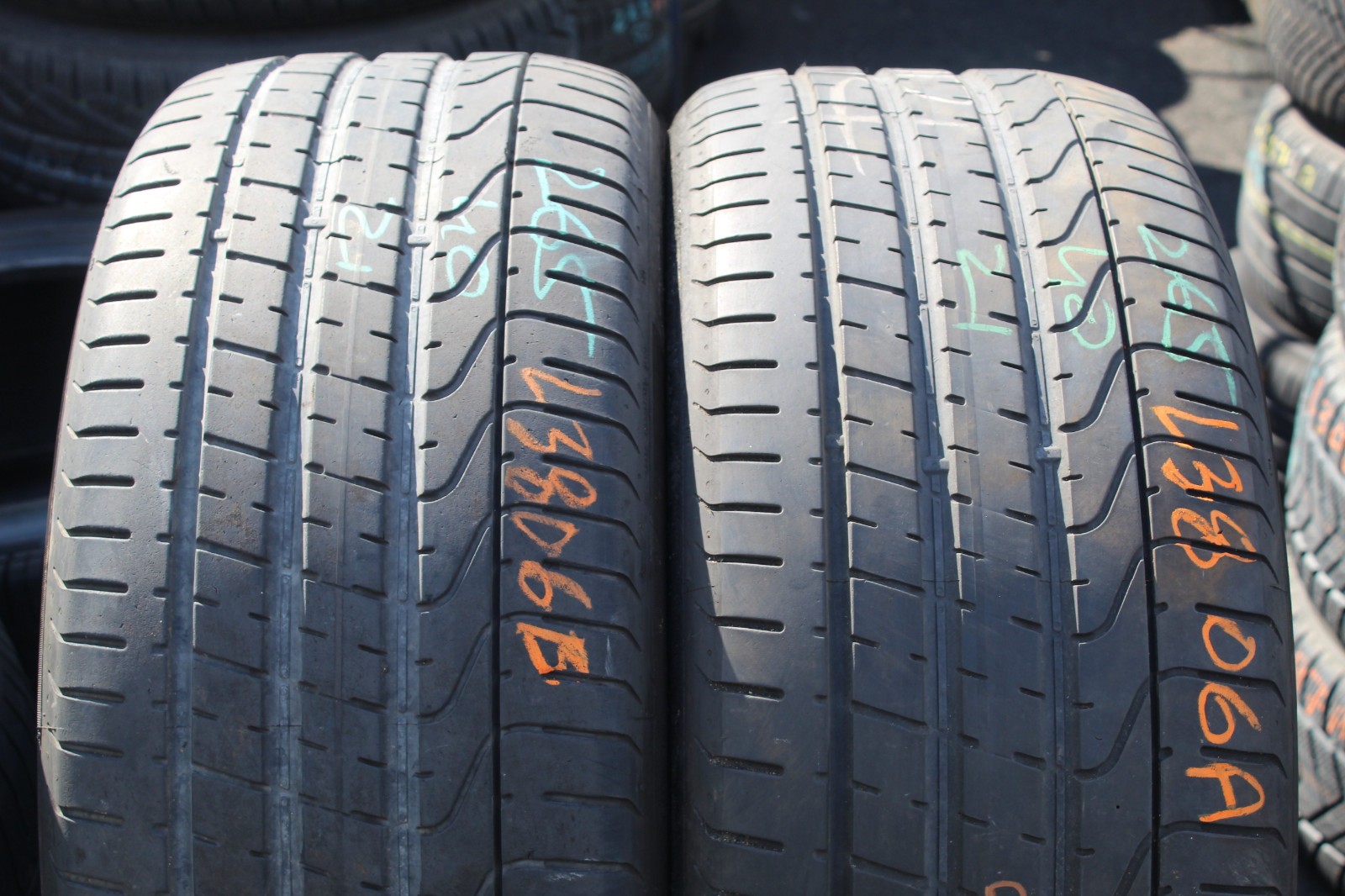265 40 21 Pirelli, P Zero, MO, 101Y, x2 A Pair 5.8mm (F1_tyres) L3806