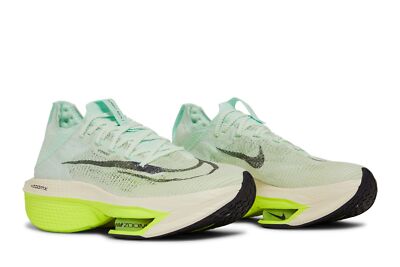 Pre-owned Nike Wmns Air Zoom Alphafly Next% 2 'mint Foam Volt' Dv9425-300 In Purple