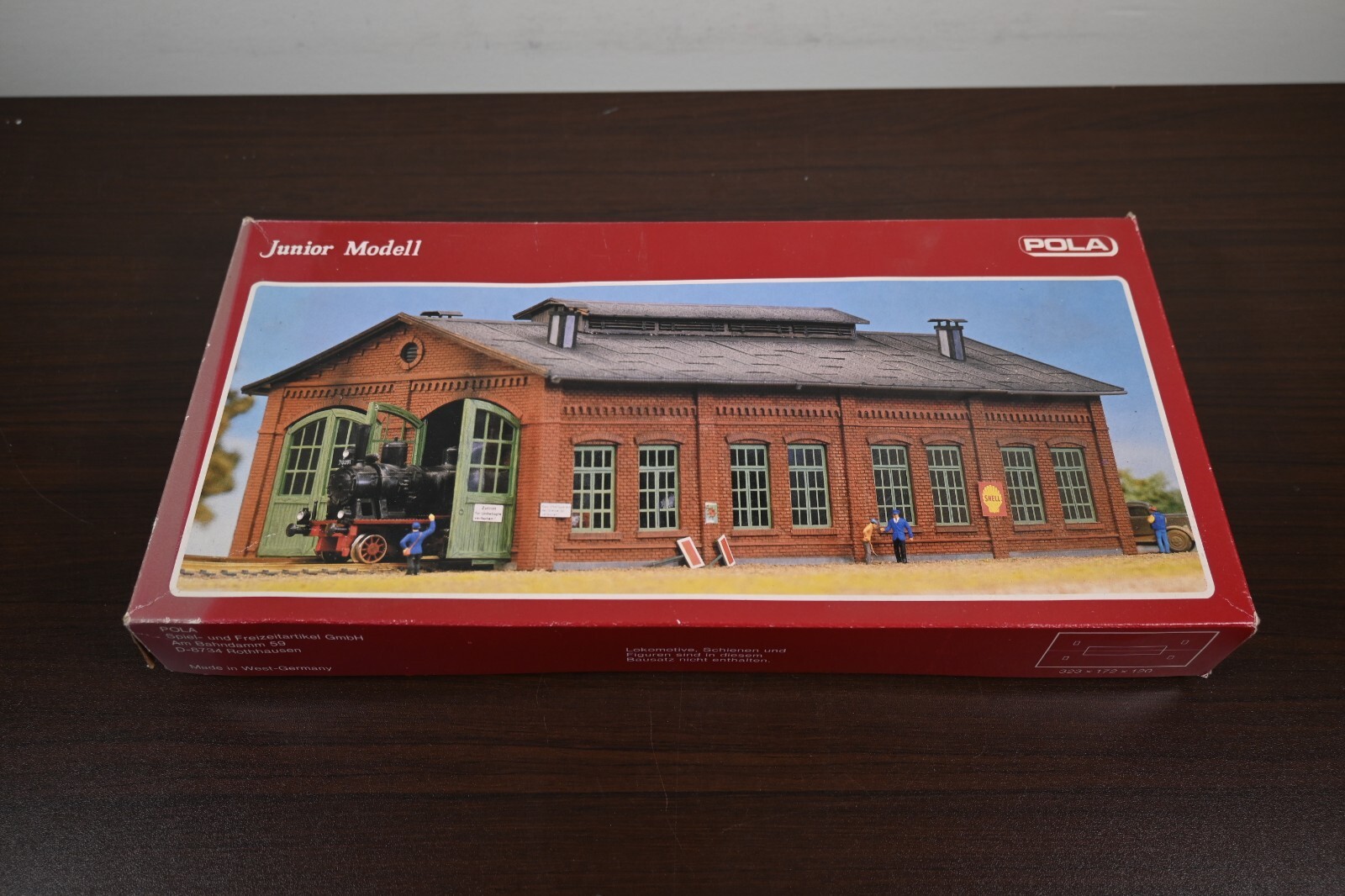 A POLA Junior Model Kit HO 1020 Train Shed - Open Box | eBay