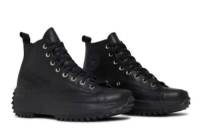 Pre-owned Converse Run Star Hike High 'triple Black' 170548c In Black/black/almost Black