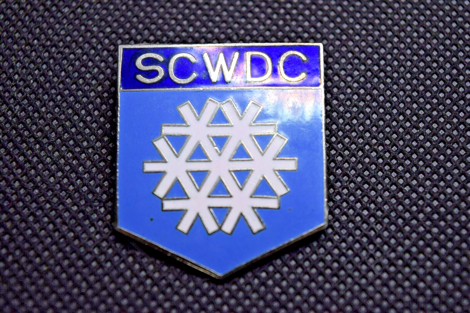 SCWDC Snowflake Ski Pin _ Washington DC Ski Club ? | eBay