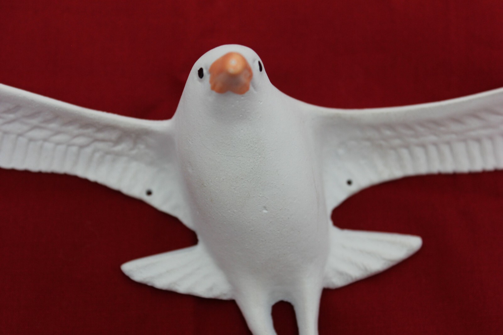 Vintage Mid Century Whitehall Forge Cast Aluminum Seagull Wall Plaque, NOS #5