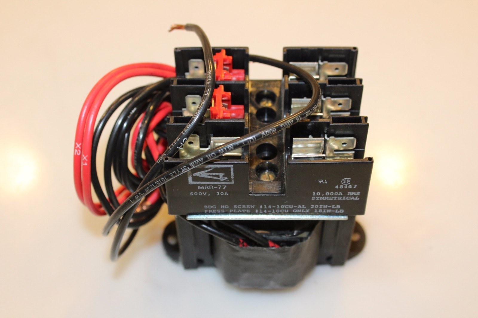 Westinghouse 4901AU50-421 Control Transformer 50VA Sized 1 2