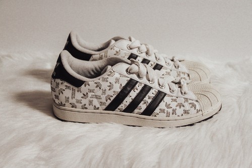 【新品】DEUX×adidas SUPERSTAR 80S　26.5㎝ Adidas Superstar 80s x Deux men's Shoes Black White Leather