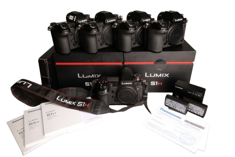 Panasonic Lumix DC-S1H 24.2MP Mirrorless Camera - Black (Body Only)