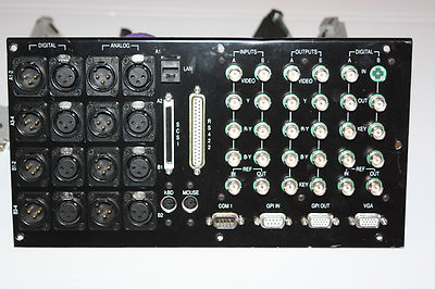 Audio Video SCSI Input Controller Board & Cables-Spencer Technologies 4U Server