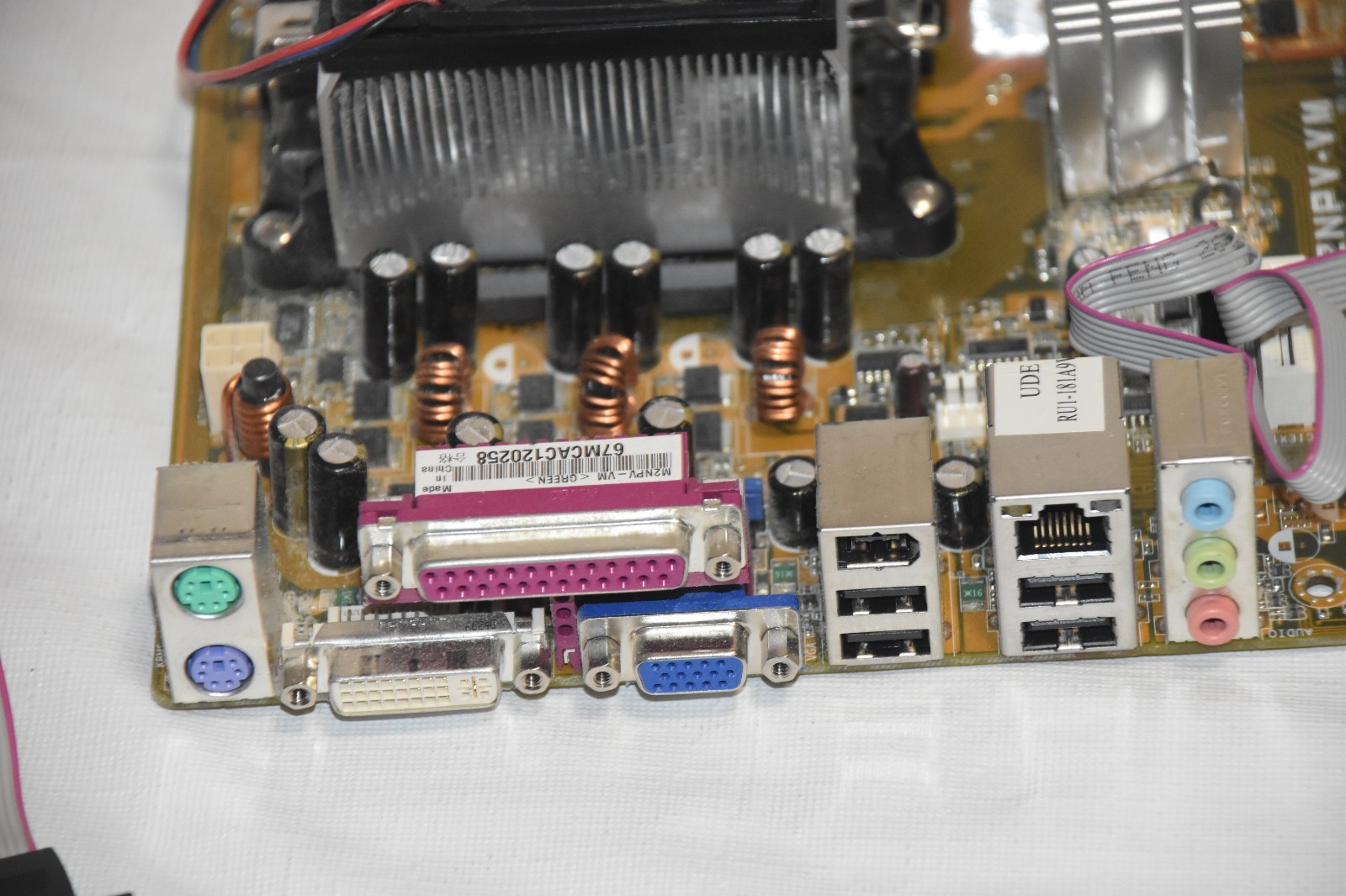 ASUS M2NPV-VM Motherboard with AMD Athlon 64 3800+ 2GHz CPU & Adata 4GB RAM