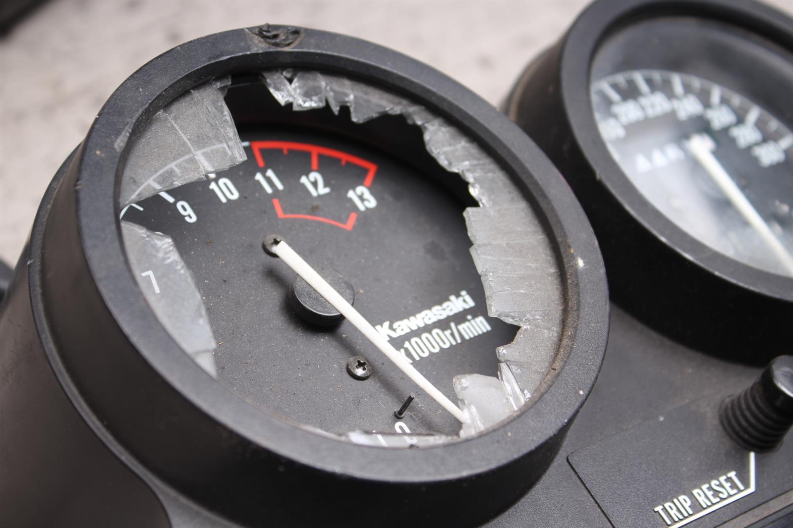 Tacho cockpit instruments Kawasaki ZX-10 ZXT00B 88-90 | eBay