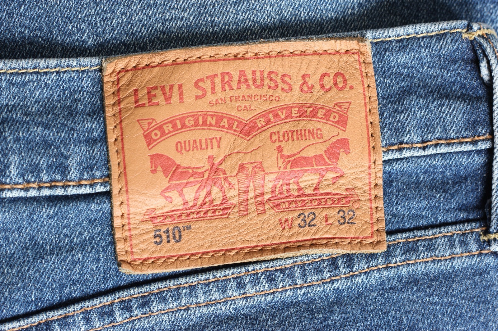 LEVI’S５７８ w32 L32 LEVI'S 510 Jeans Men Size W32 L32 Inseam 30