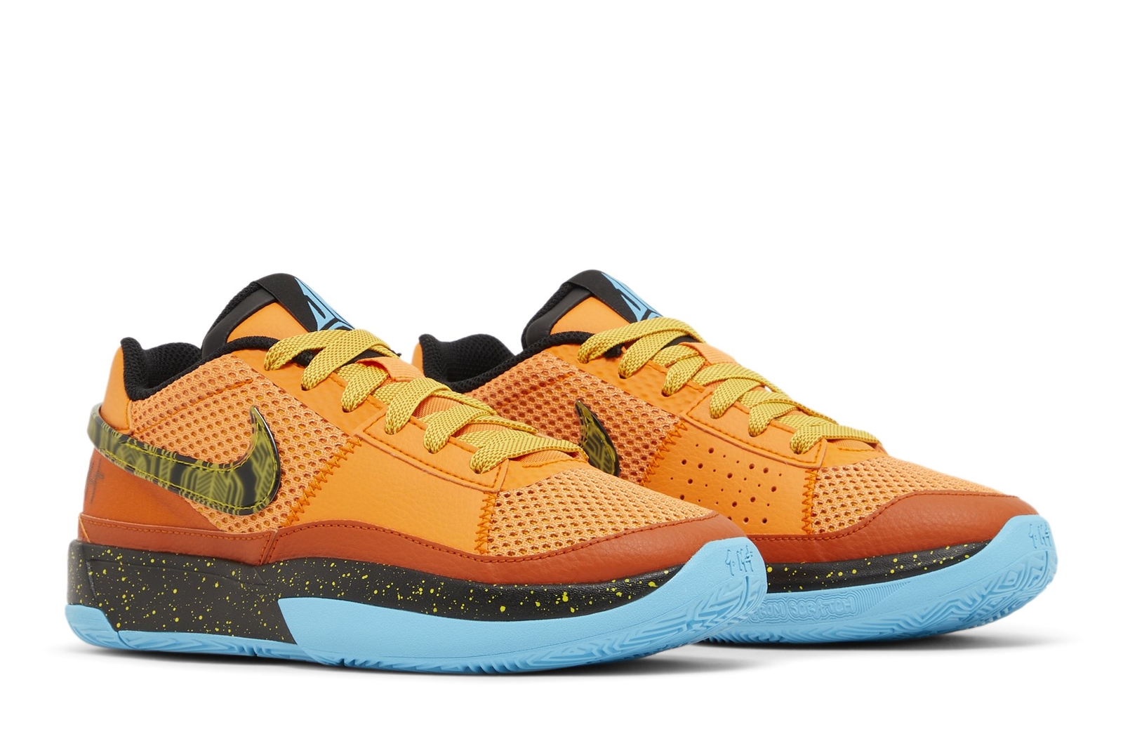【美品】NIKE JA1 BRIGHT MANDARIN/MULTI COLOR Nike Ja 1 