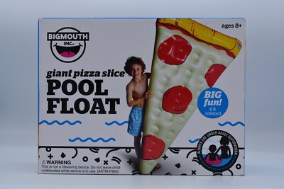 BigMouth Inc - Giant Pizza Slice Pool Float - Funny Pool Float - BNIB