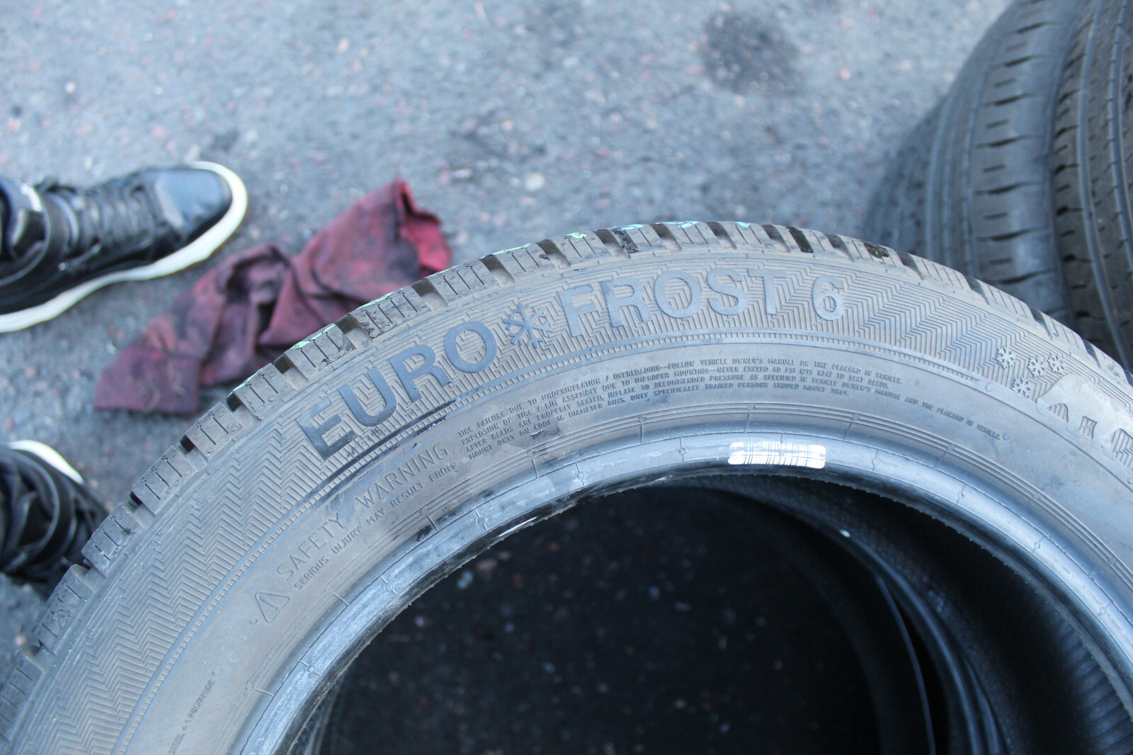 New 185 60 16 Gislaved, Euro Frost 6, WInter, 86H, x2 A Pair (F1_tyres) L2027