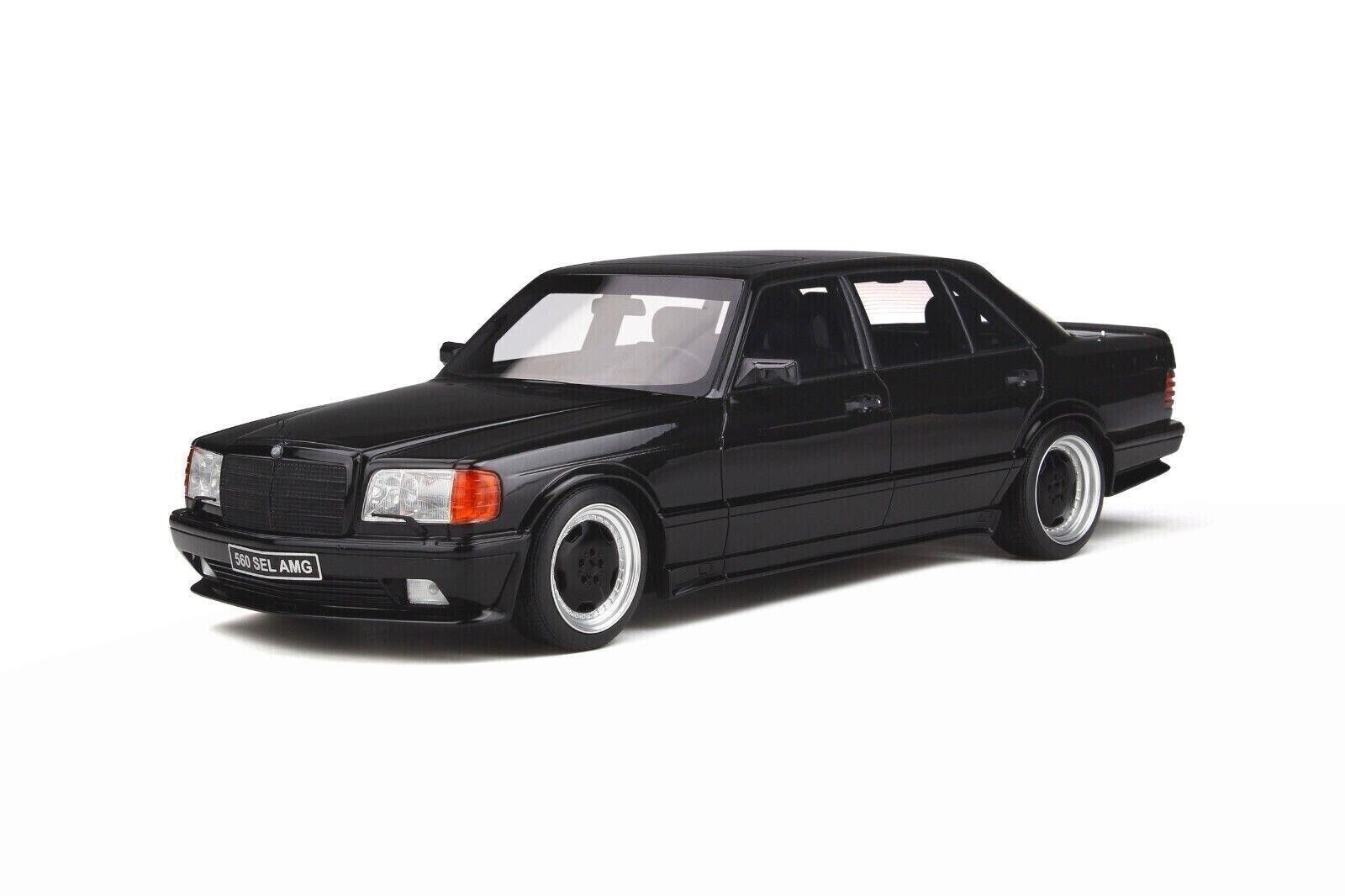 OttO 1/18 メルセデスベンツ 560SEL 6.0 AMG (W126) ブラック