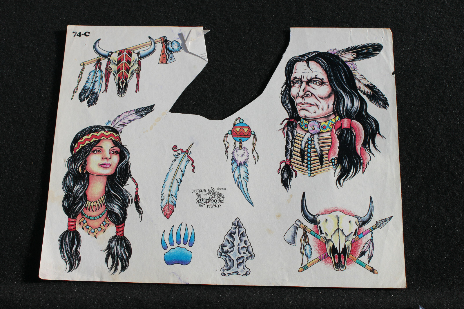 トップス Ameri vintage PICTURE BOOK TATTOO TOP Ameri（アメリ）の「PICTURE BOOK TATTOO TOP（Tシャツ
