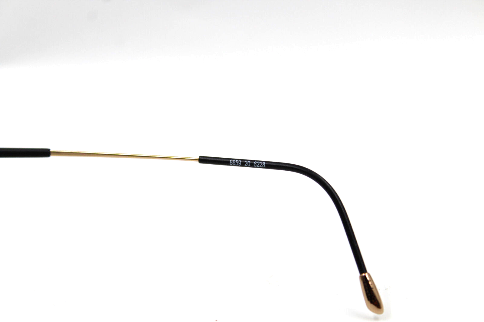 Pre-owned Silhouette Adventurer 8659 6228 Gold Black/green Lens Authentic Sunglasses