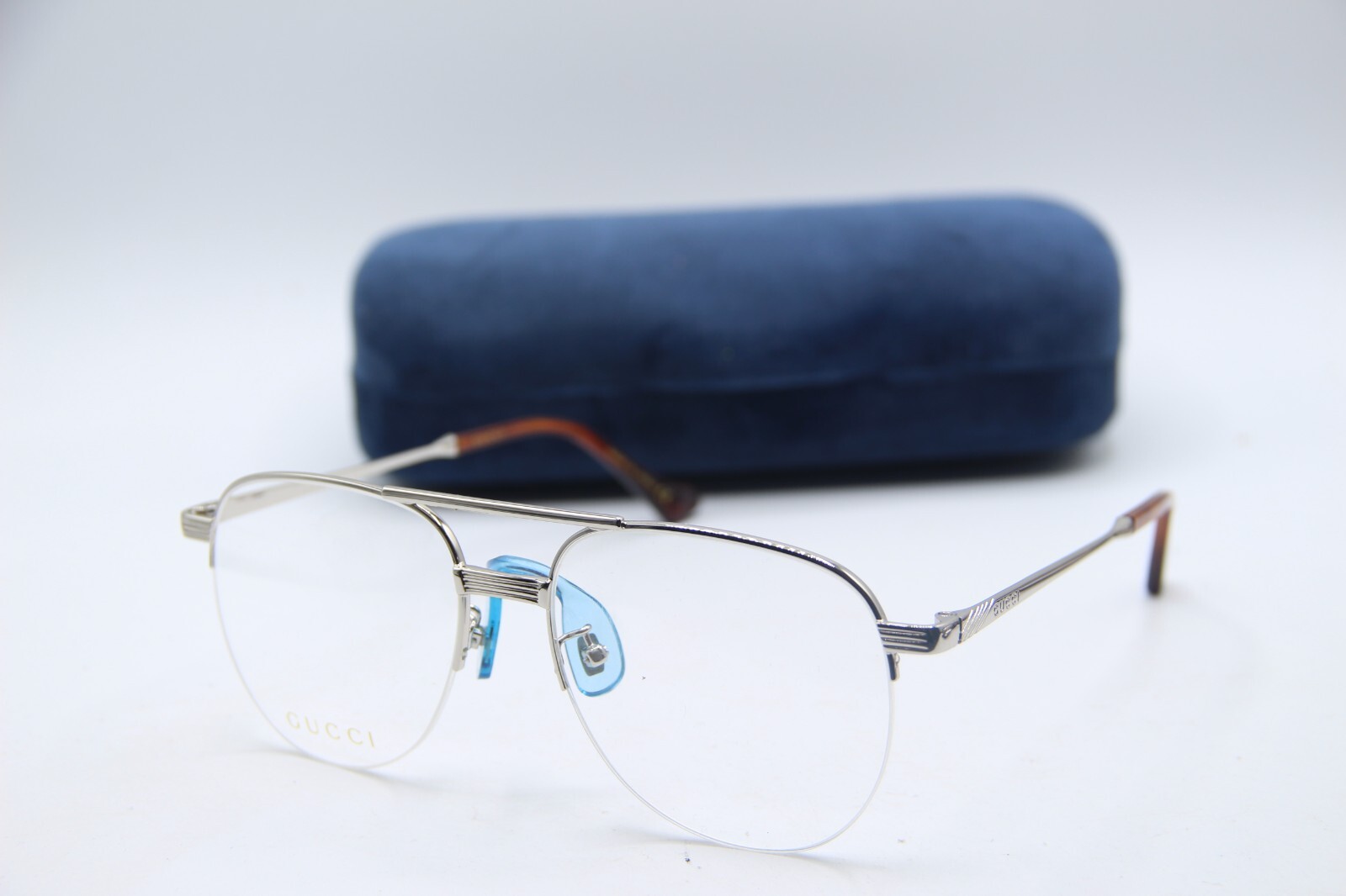 メガネ Gucci Eyeglass Frame GG1054OK 003 Silver GUCCI - GG1054OK /003 SILVER - la boutique eyewear