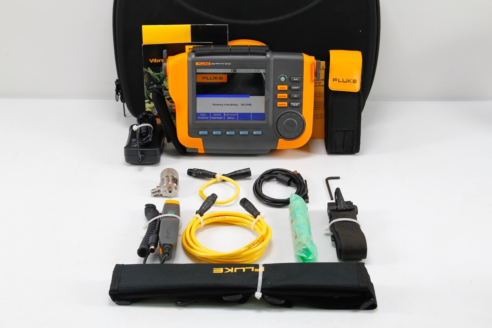 Fluke 810 Handheld Mechanical Machine Vibration Tester w/Tachometer