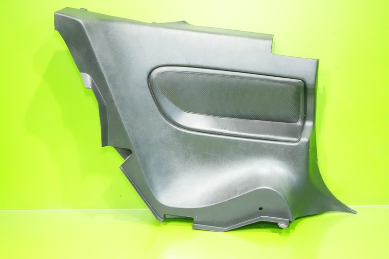 92-96 Prelude OEM driver left rear back wall seat side panel cover black leather