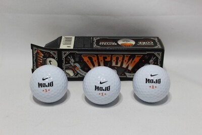 NIKE 3 Pack MOJO Golf Balls new open box