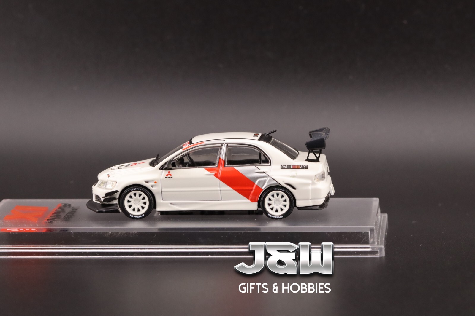 ミニカー RALLIART LANCER EVOLUTION IX CM Model Mitsubishi Lancer EVO IX Ralliart White 1/64 | eBay