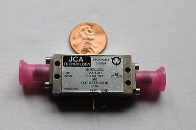 New in Package JCA LA814-211 RF Microwave Amplifier 8GHz - 14 GHz Tektronix