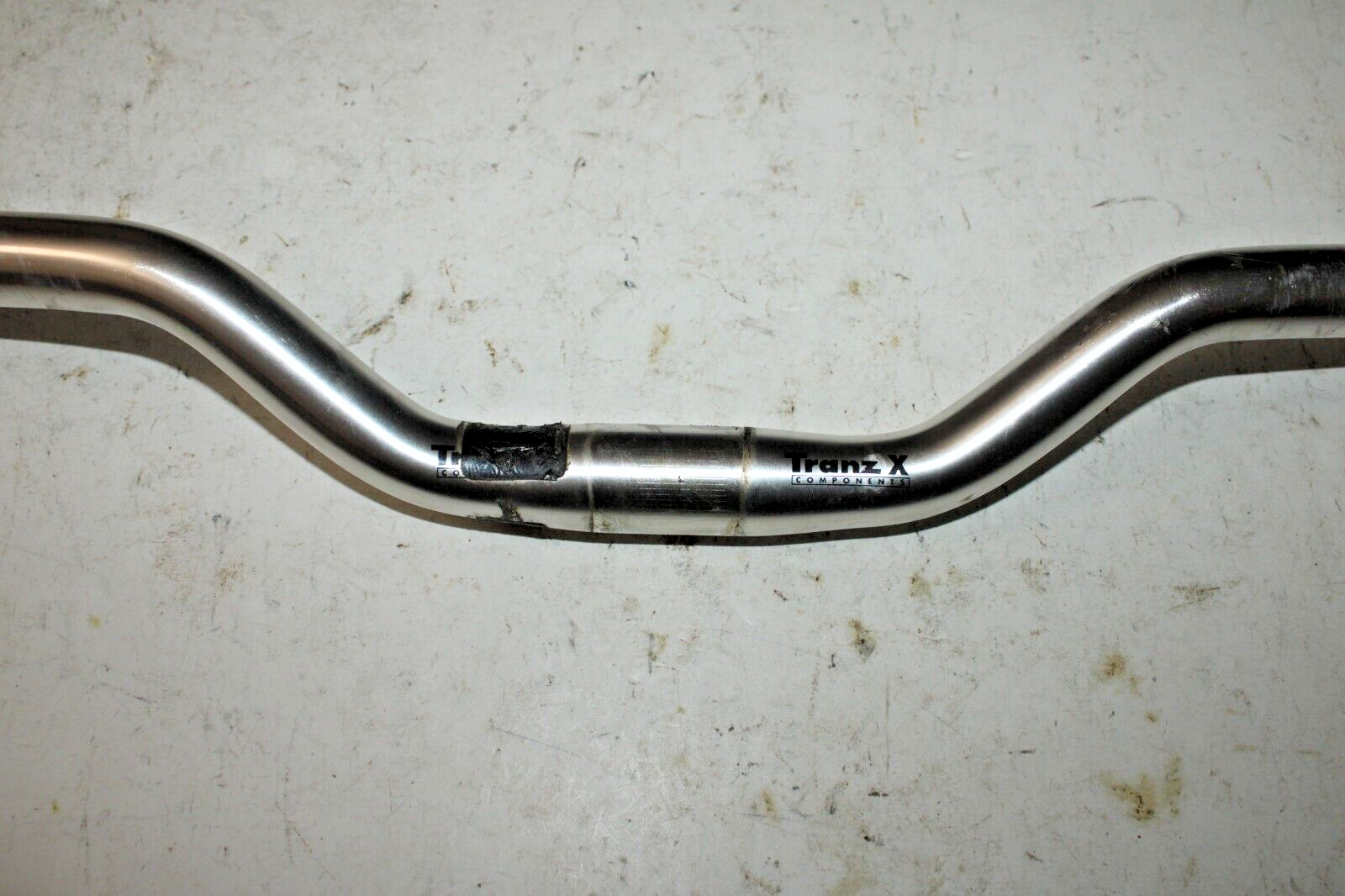 TranzX Components MTB Handlebar 25.4mm 63cm 2" Riser Bar Silver Fast USA Shipper