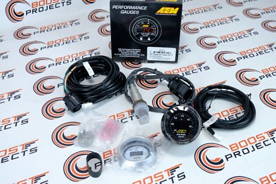 AEM 30-4110 UEGO Wideband O2 Air Fuel Ratio Gauge AFR 52mm with 4.9 LSU Sensor
