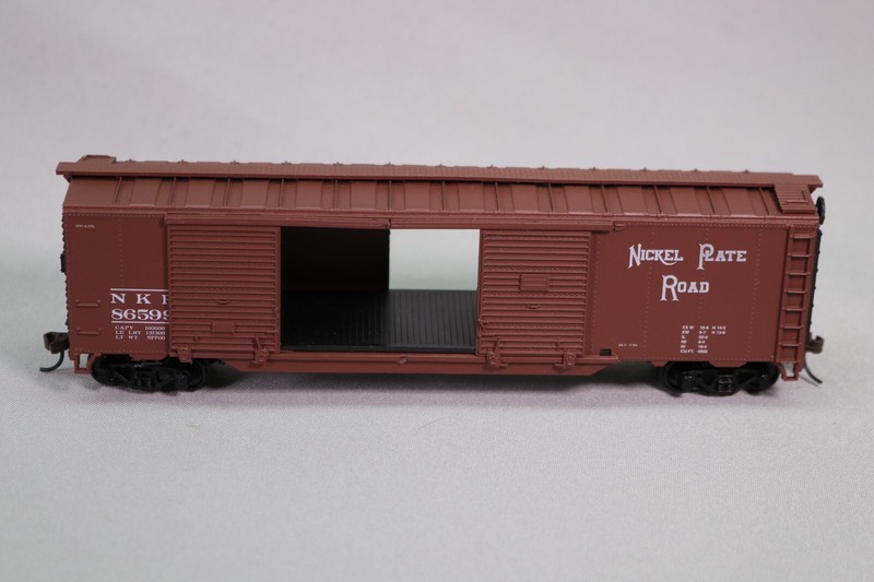 Lm347 Train Ho 1/87 1:87 Wagon Marchandise Nickel Plate Road Nkp 86599 Marron