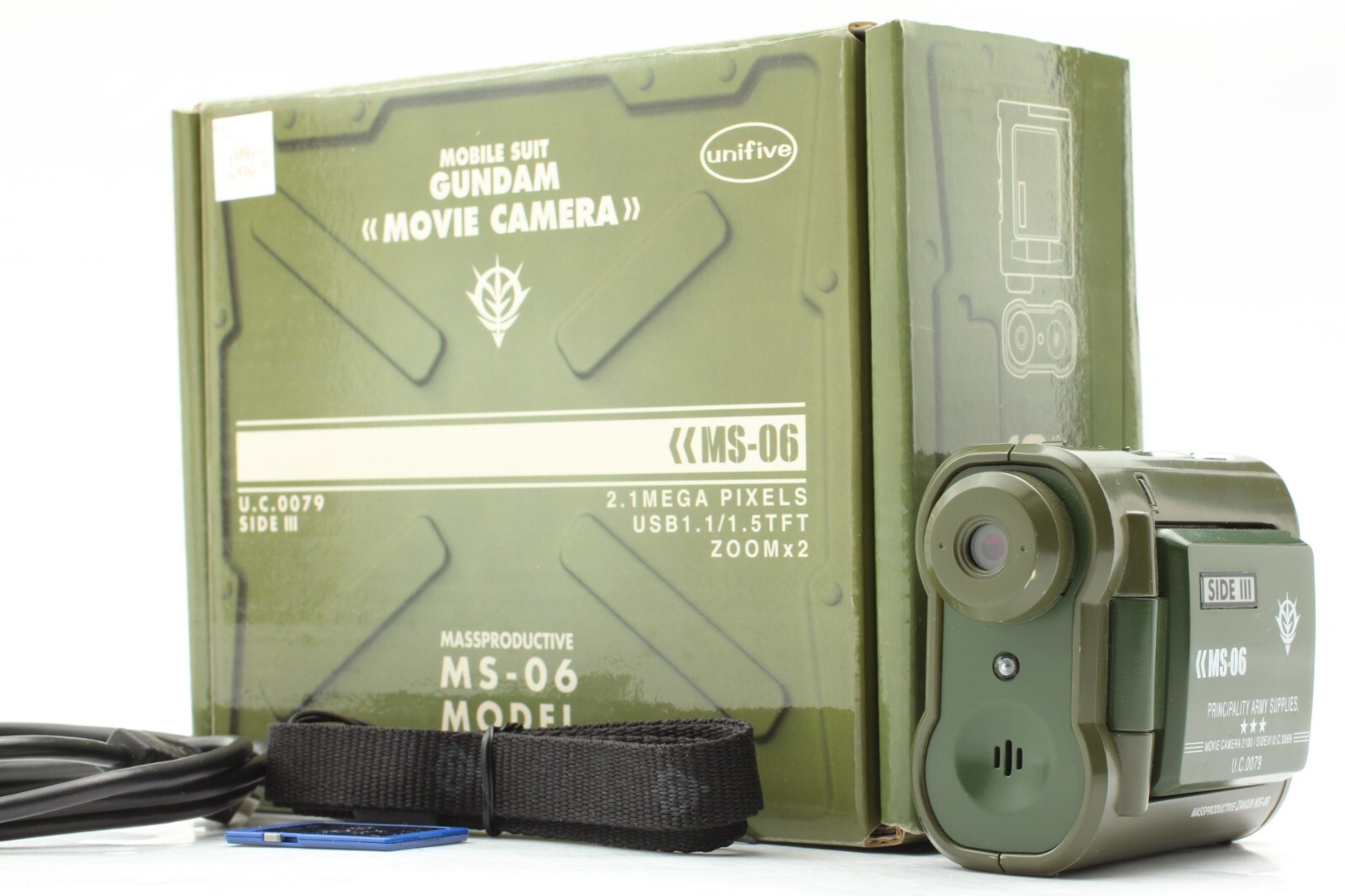 Near MINT w/ BOX] Mobile Suit Gundam Movie Camera Type ZAKU