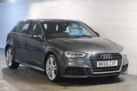 2016 Audi A3 1.6 TDI S Line 5dr HATCHBACK DIESEL Manual