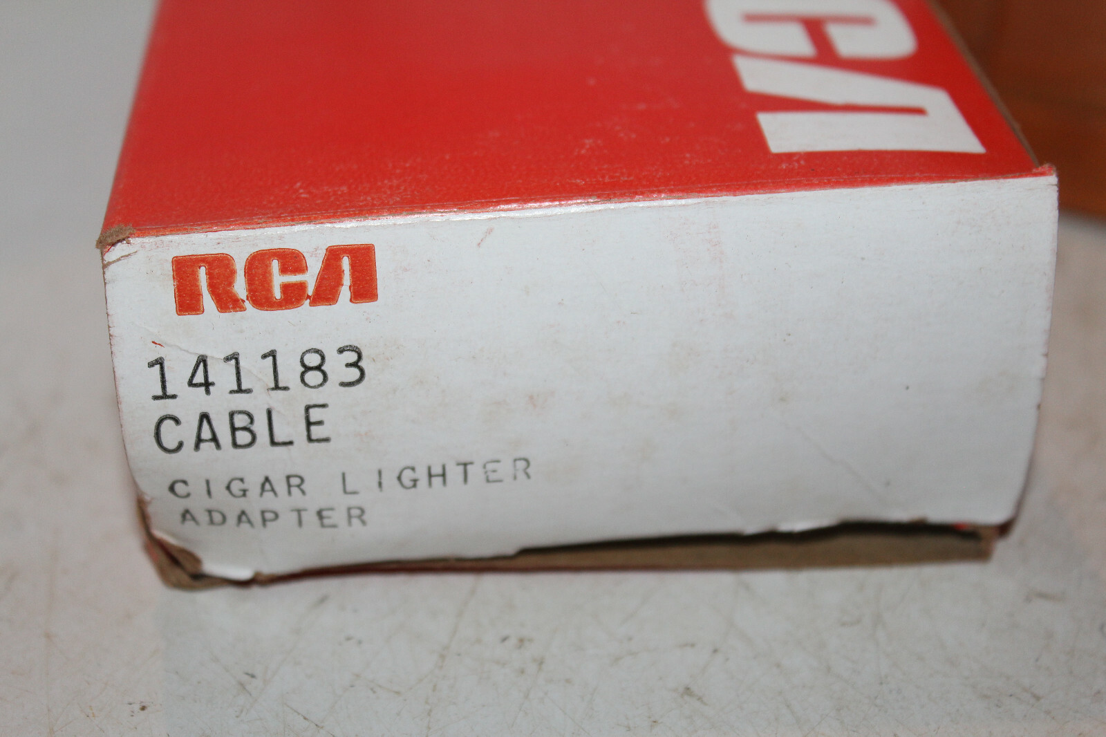 Vintage NOS RCA Cigarette Lighter Adapter Cable 141183 Rare
