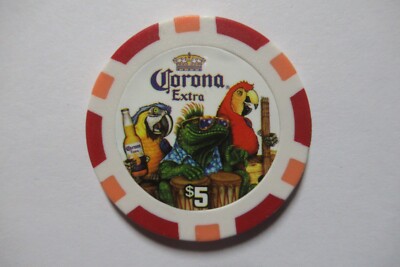Corona Extra $5 Gaming Fantasy Poker Chip