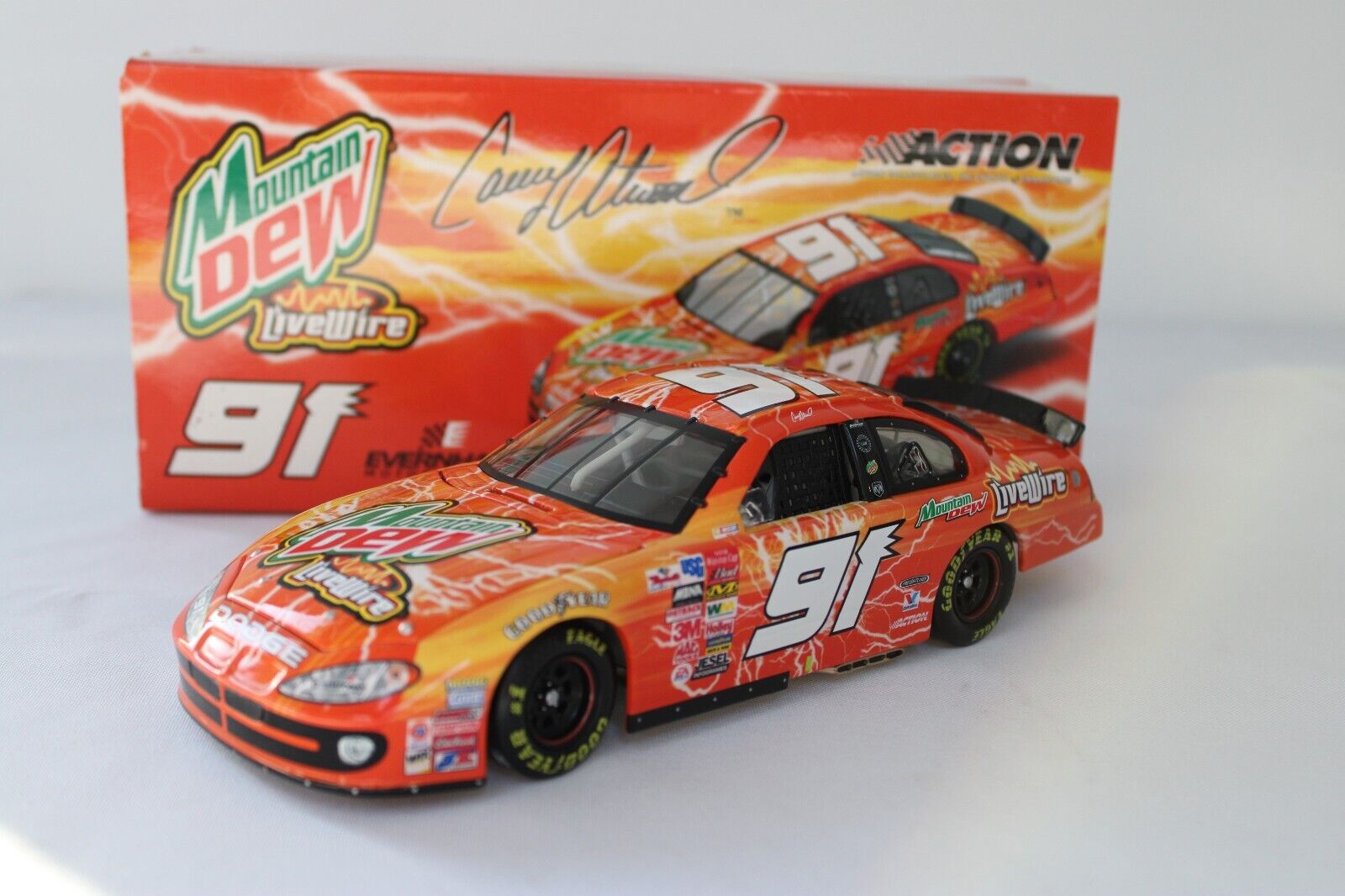 CASEY ATWOOD 2003 ACTION #91 LIVEWIRE MOUNTAIN DEW DODGE CASEY ATWOOD 2003 ACTION #91 LIVEWIRE MOUNTAIN DEW DODGE