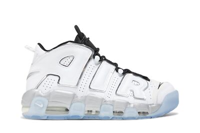 Pre-owned Nike Wmns Air More Uptempo 'white Chrome' Dv7408-100 In White/white/metallic Silver/black